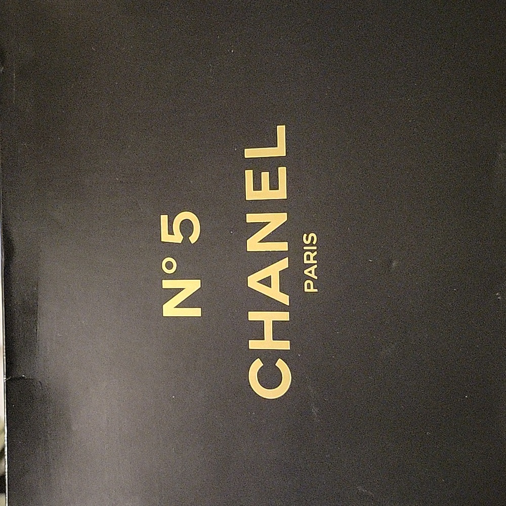 Chanel makeup/travel bag